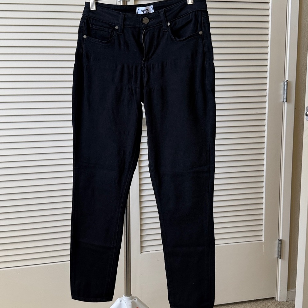 Paige Black Denim Jeans